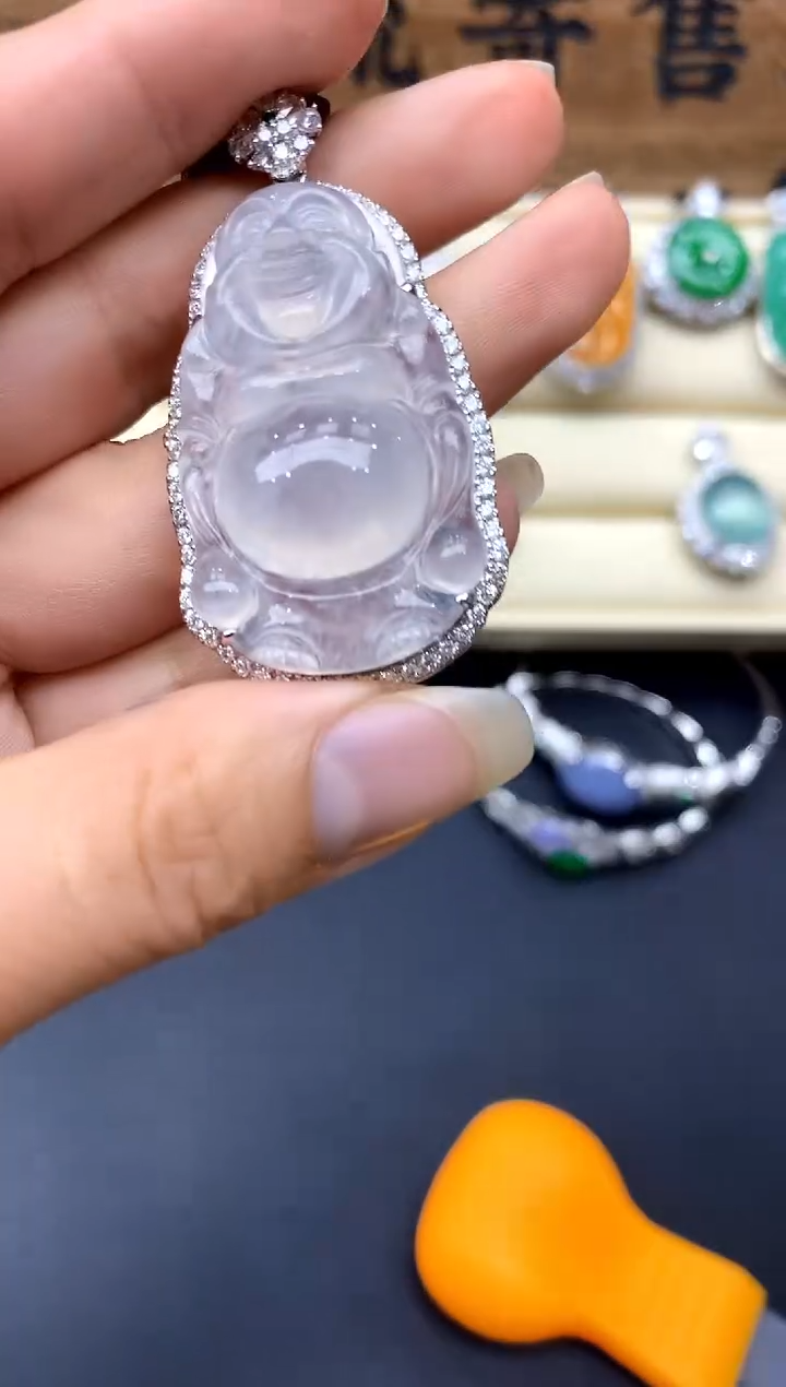 【闪购商品】翡翠颈饰18K金镶嵌241-中国好珍宝