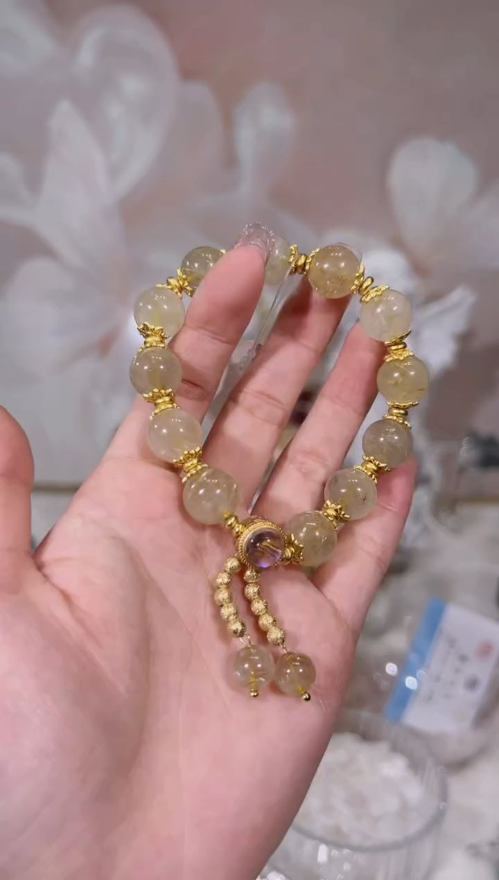 【闪购商品】水晶手链未镶嵌天然水晶默认微瑕 多样性发货发其一