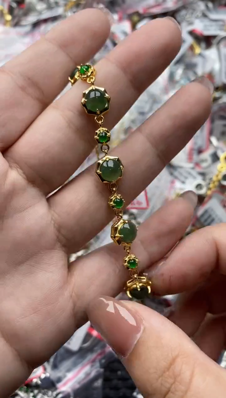 【闪购商品】翡翠戒指银S925镶嵌44444---2
