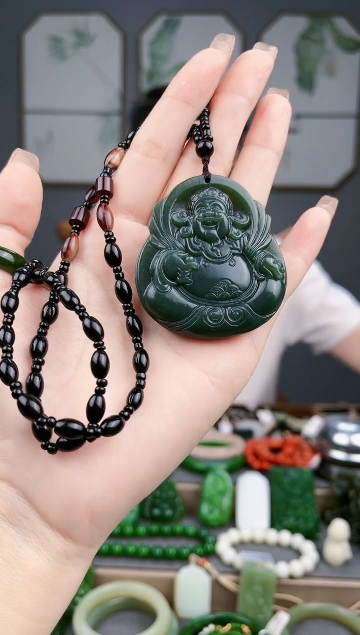 和田玉未镶嵌颈饰多样性发货拍一单发一个