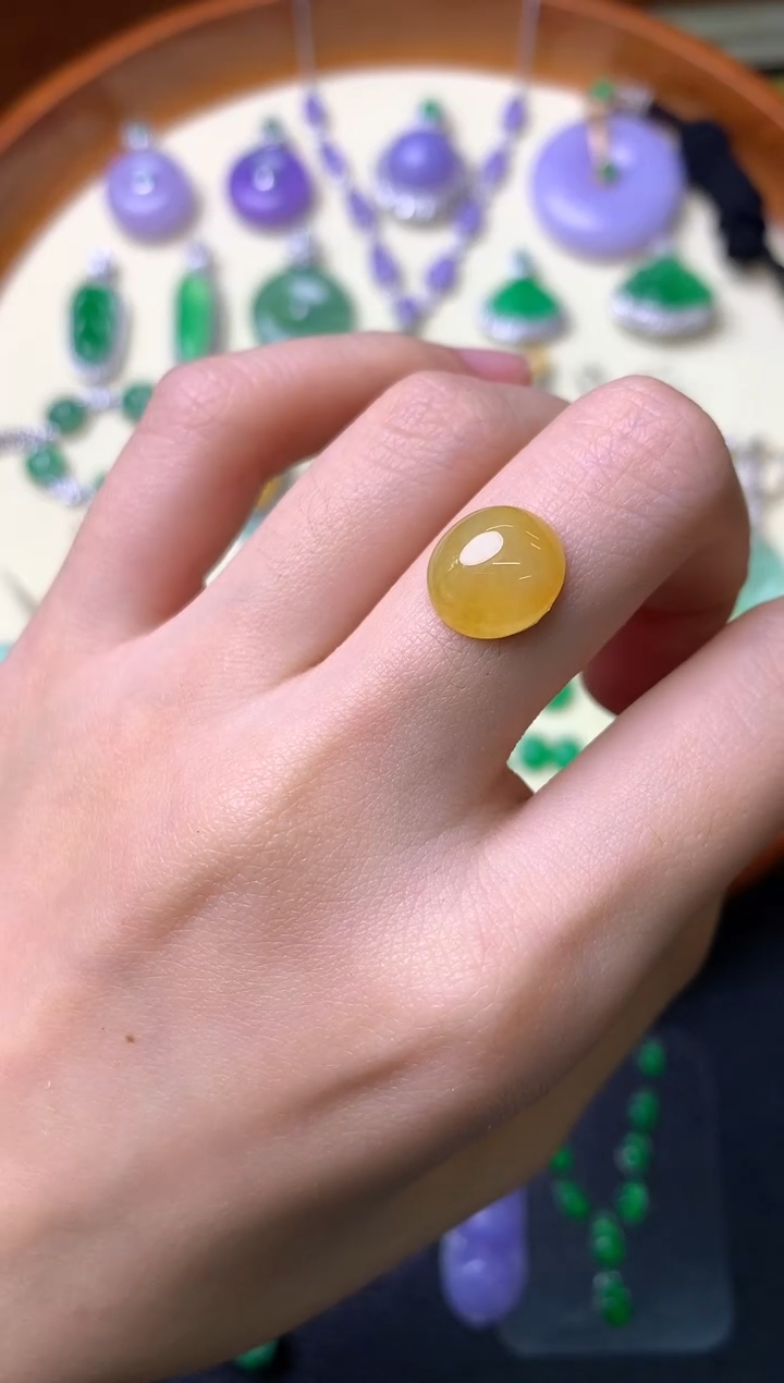 【闪购商品】定制翡翠未镶嵌裸石（镶嵌定制）