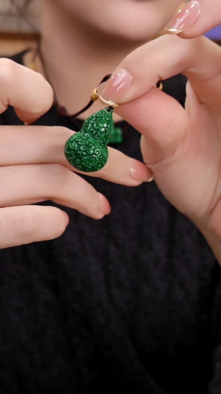 颈饰未镶嵌翡翠国风