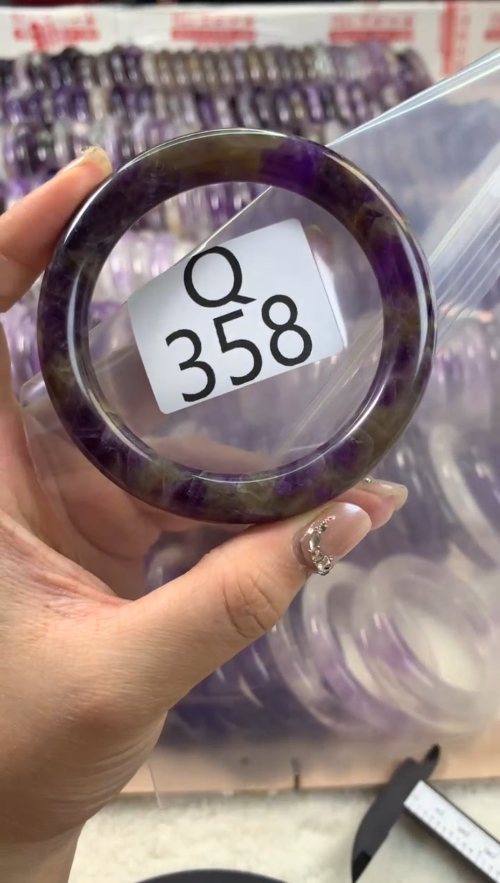 【闪购商品】水晶水晶手镯Q未镶嵌358-58