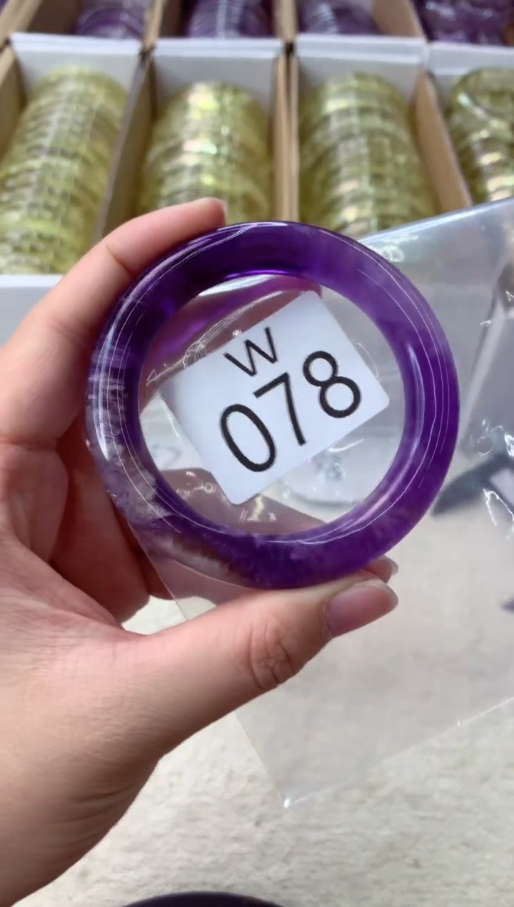 未镶嵌手镯水晶W078-53