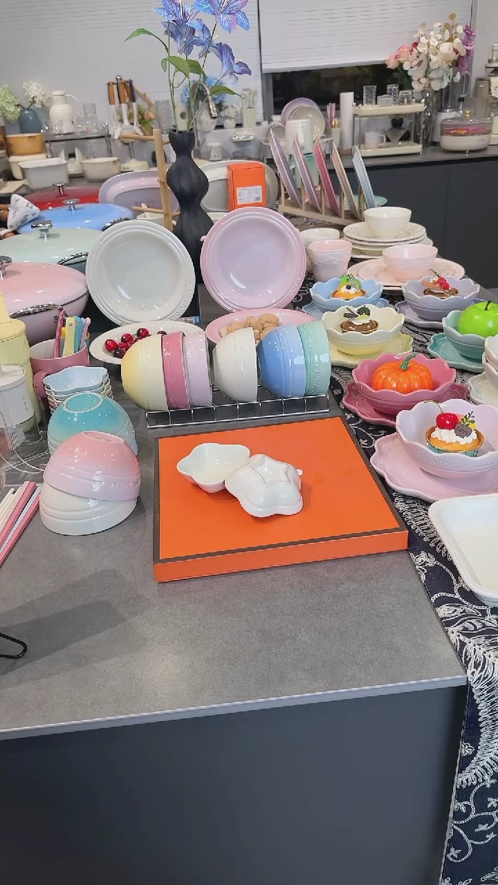 【闪购商品】瓷2件套奶油白花瓣蘸料碟