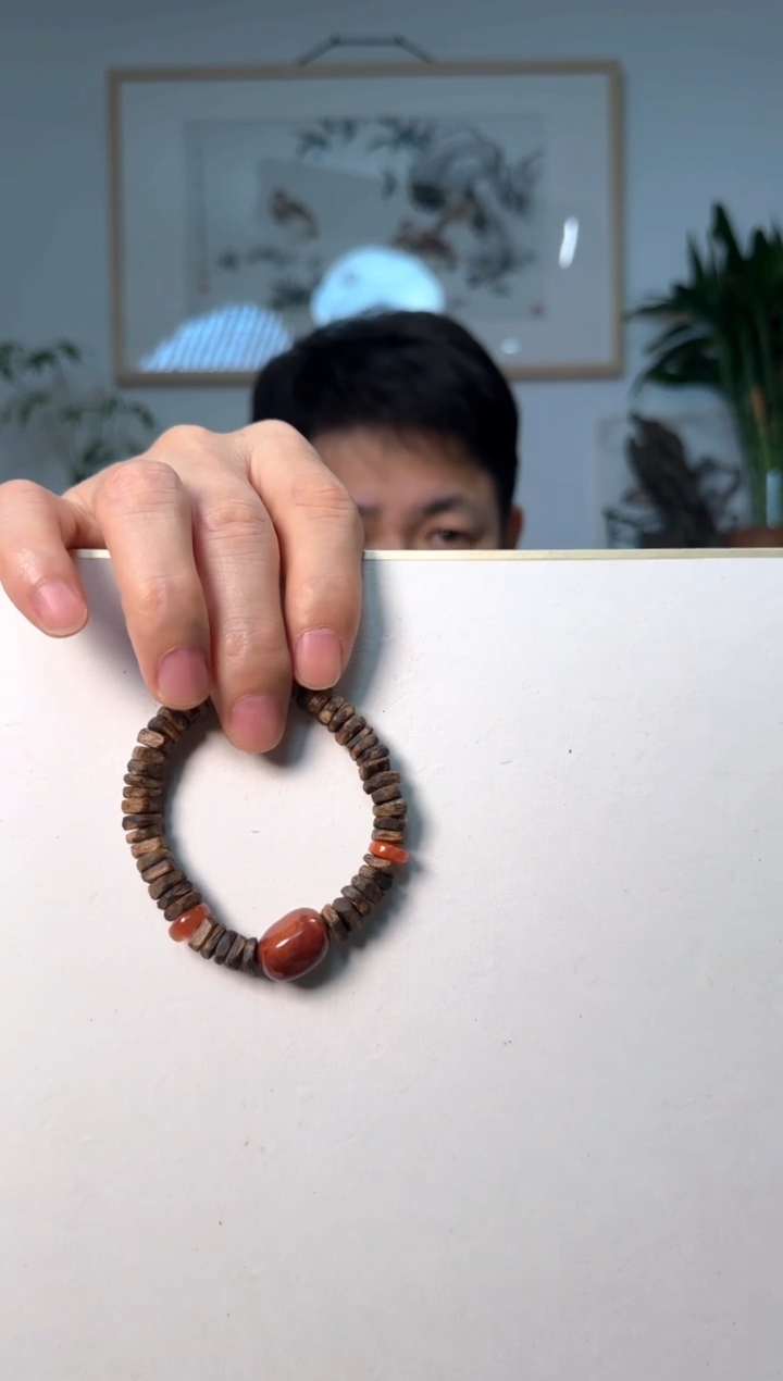 【闪购商品】沉香手串奇楠沉香药片珠132