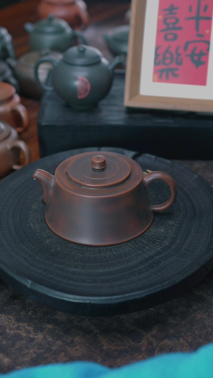 【闪购商品】红古铜 素身 柱础 220CC