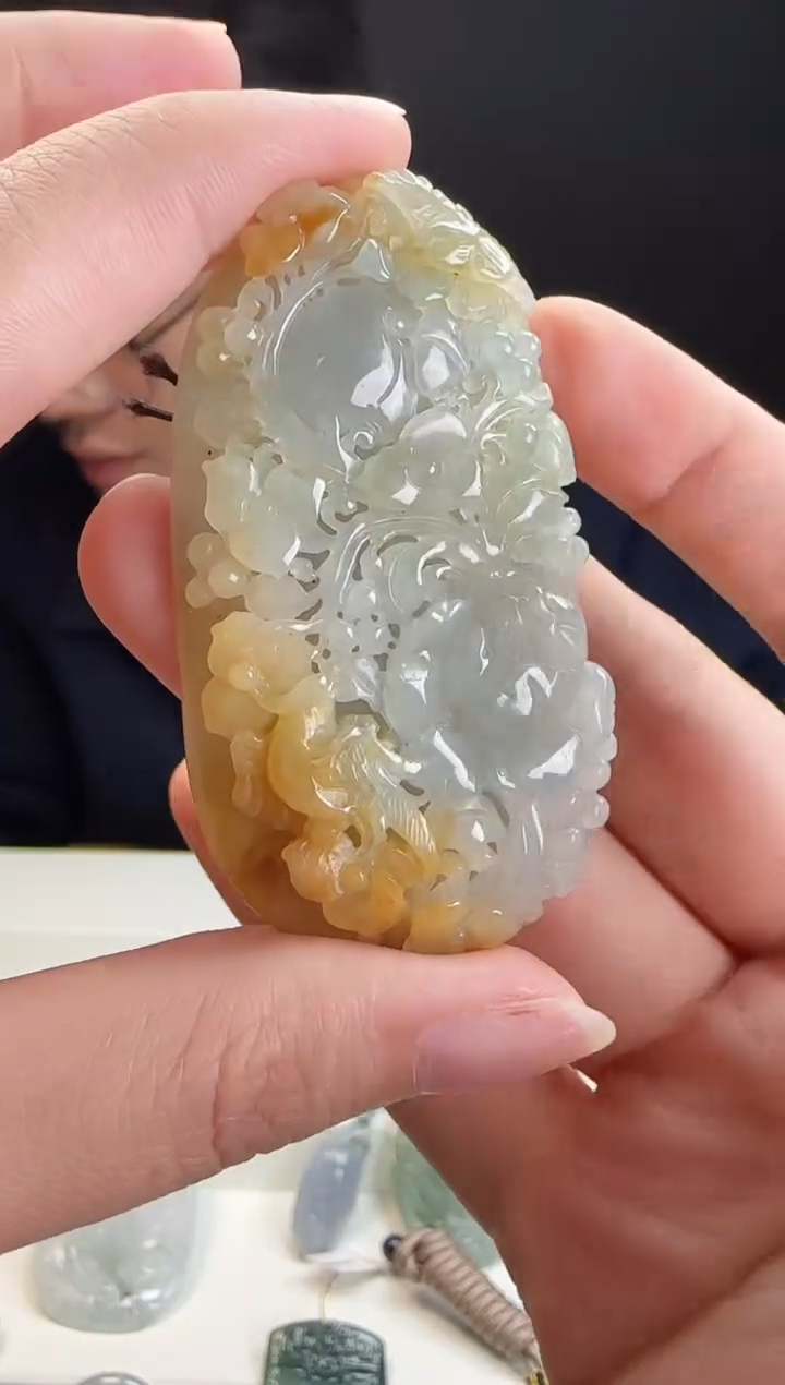 吊坠(不含链)未镶嵌翡翠JJD1228325多样性发一