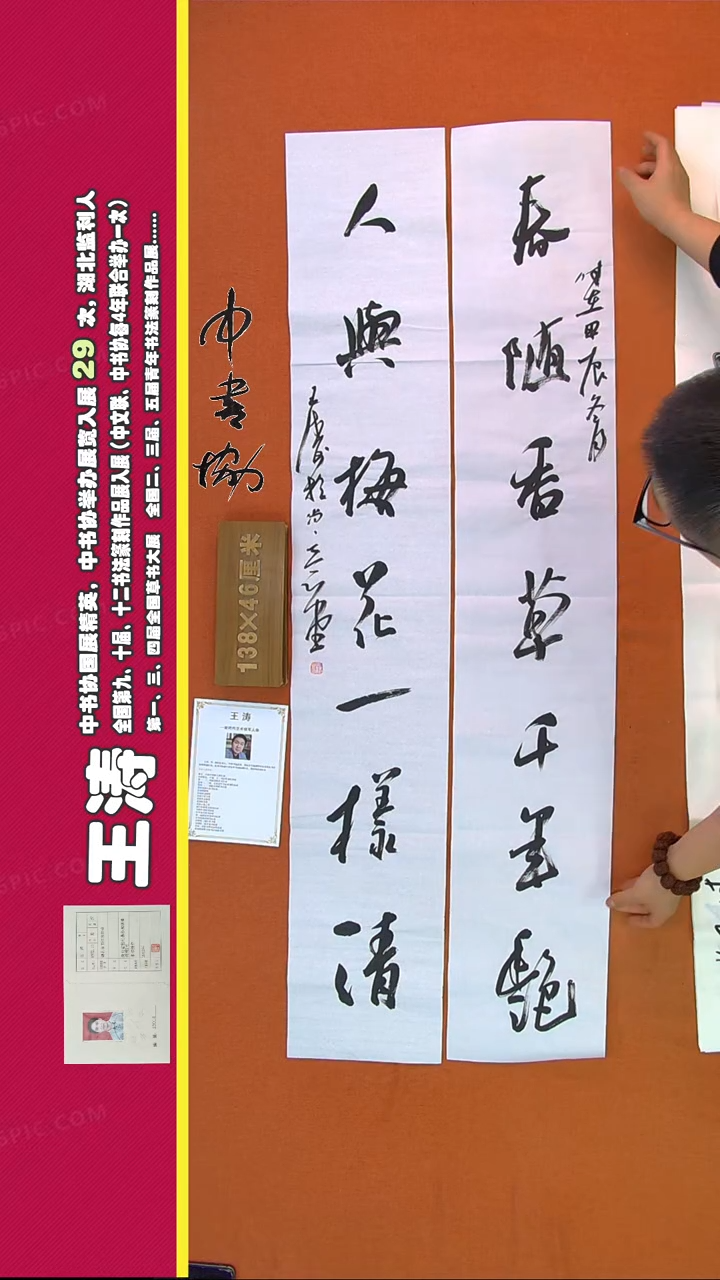 【闪购商品】书法289A王涛书法作品