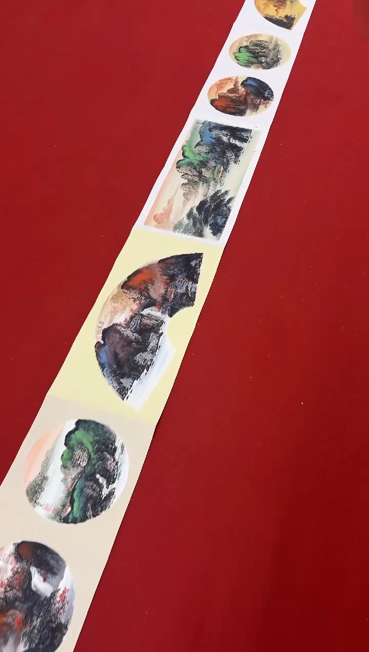 国画周建真老师绘画作品（带印屏）26-37