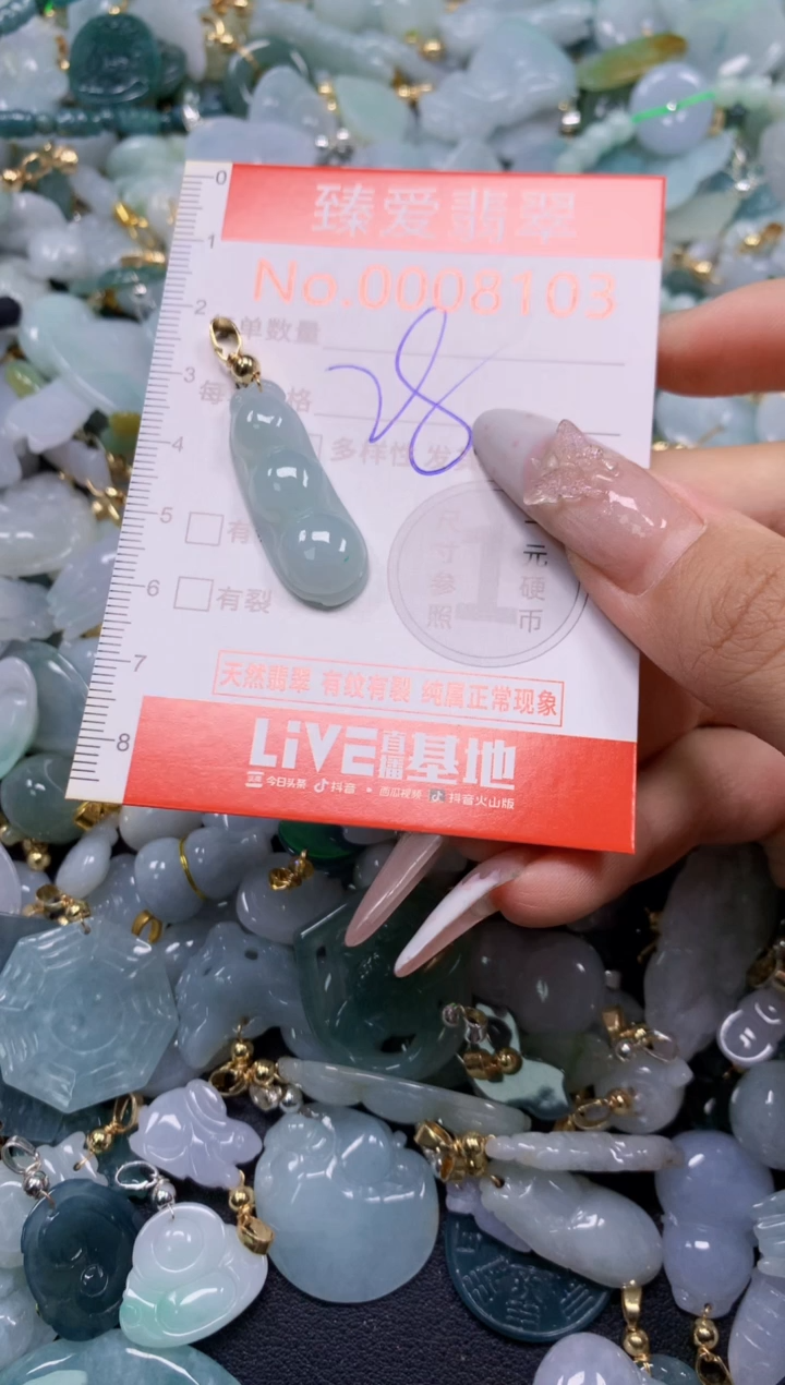 颈饰未镶嵌翡翠8103