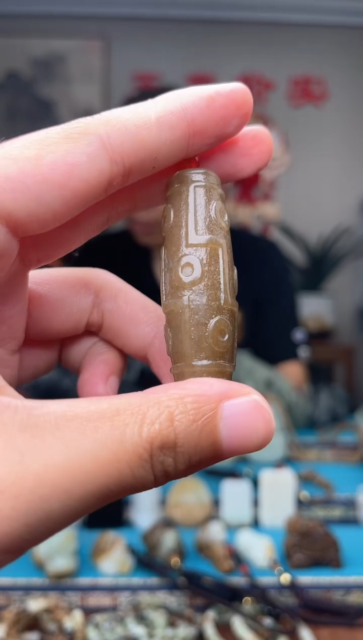 和田玉未镶嵌挂件1