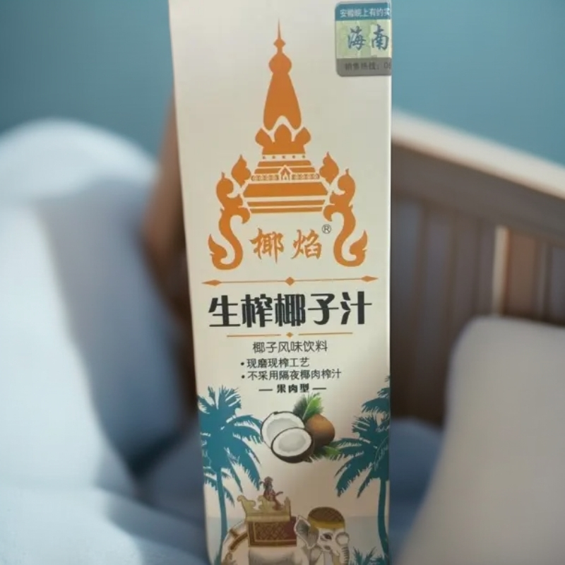 泰式生榨椰子汁1L*6瓶椰汁椰奶酒席婚宴整箱