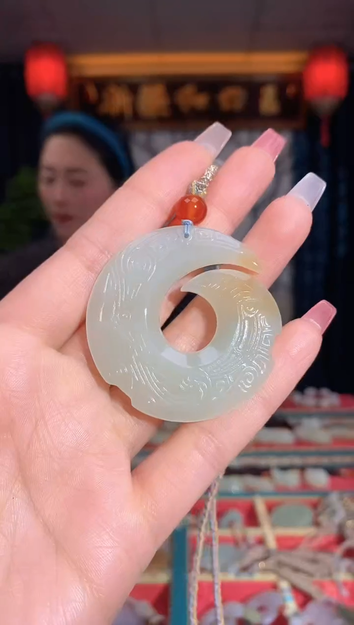 【闪购商品】和田玉挂件未镶嵌时来运转