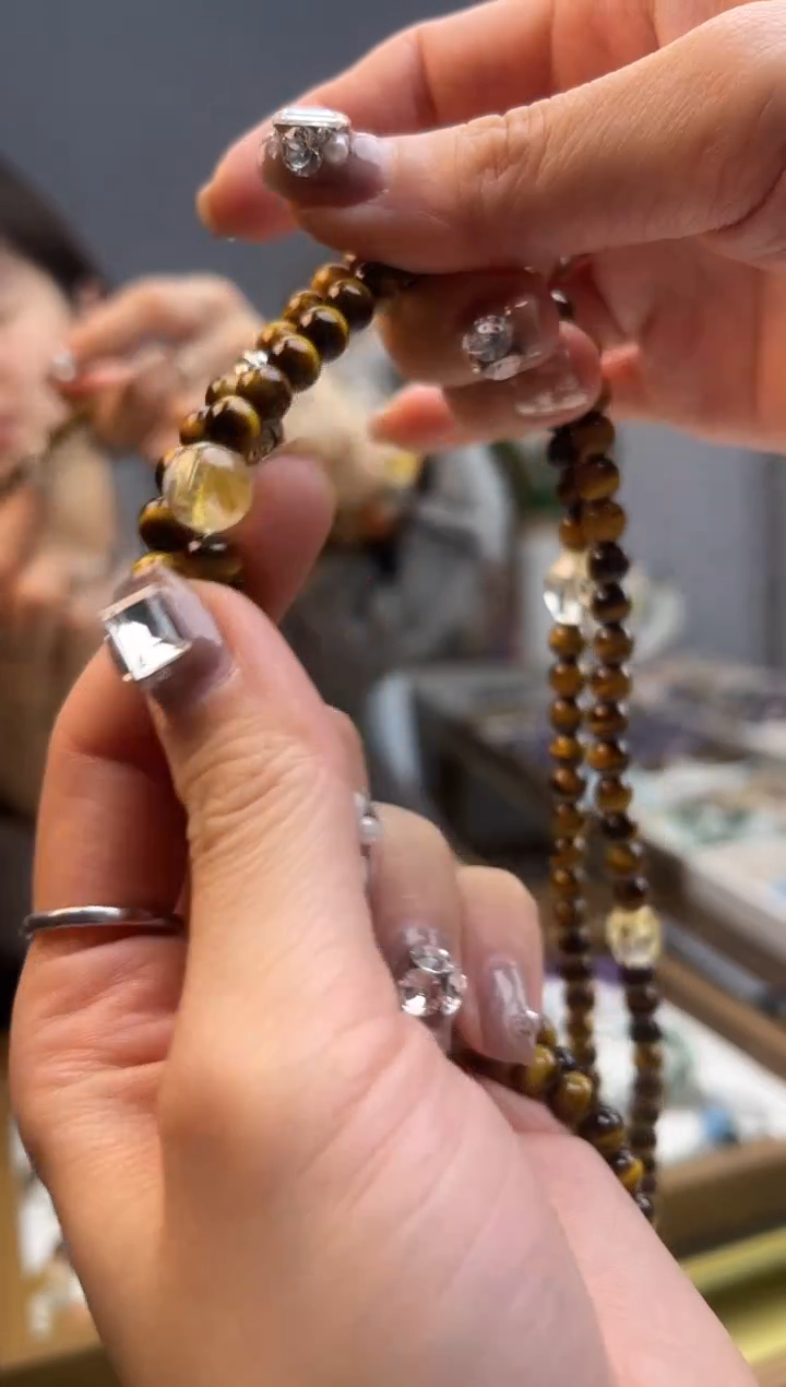 【闪购商品】水晶手链合金白水晶