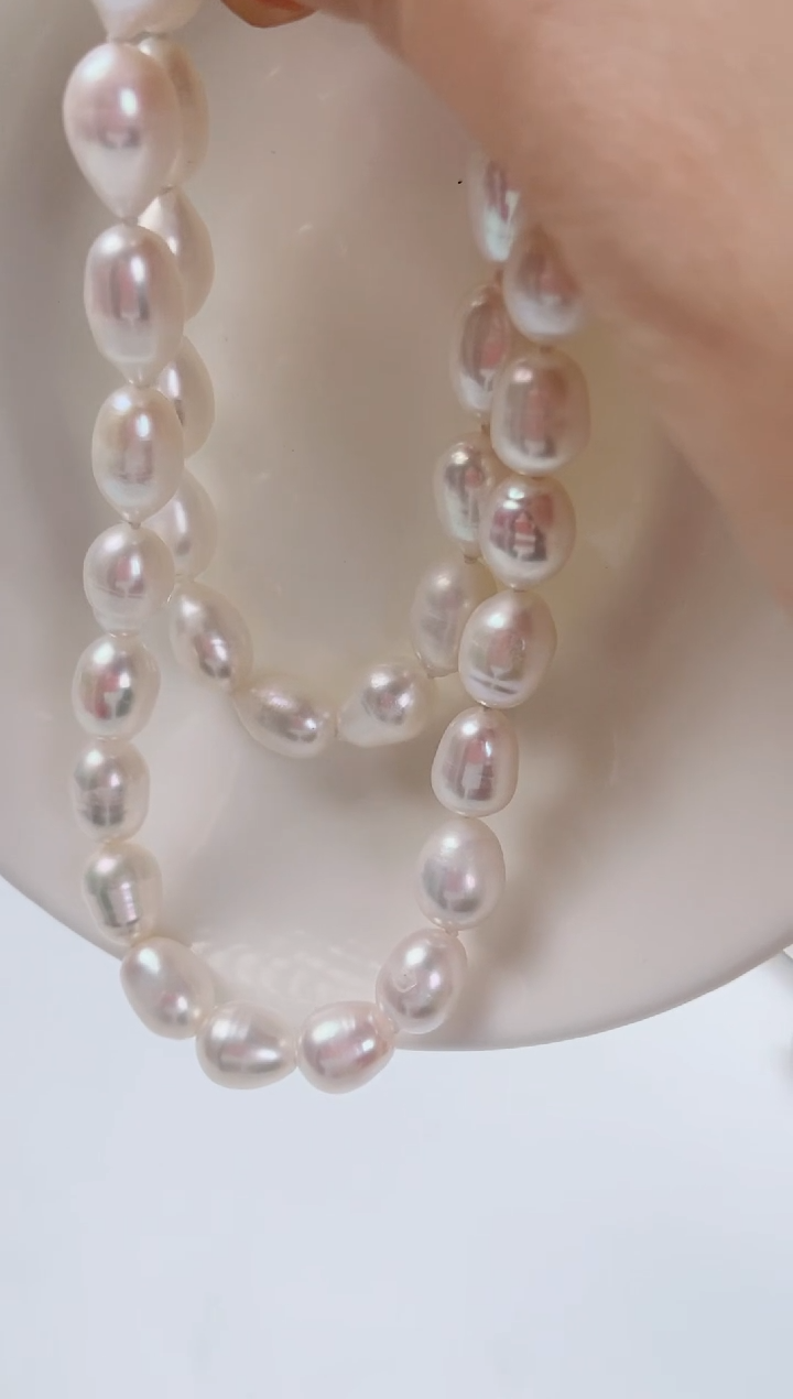 未镶嵌淡水珍珠项链项链