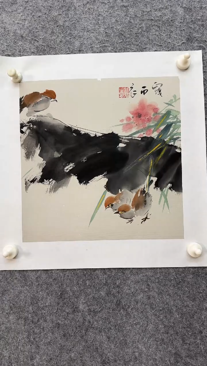 【闪购商品】国画ST-RJ花鸟绘画作品