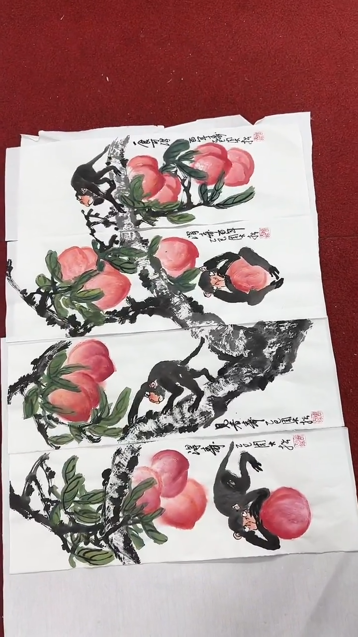 国画周大拙/国画/花鸟