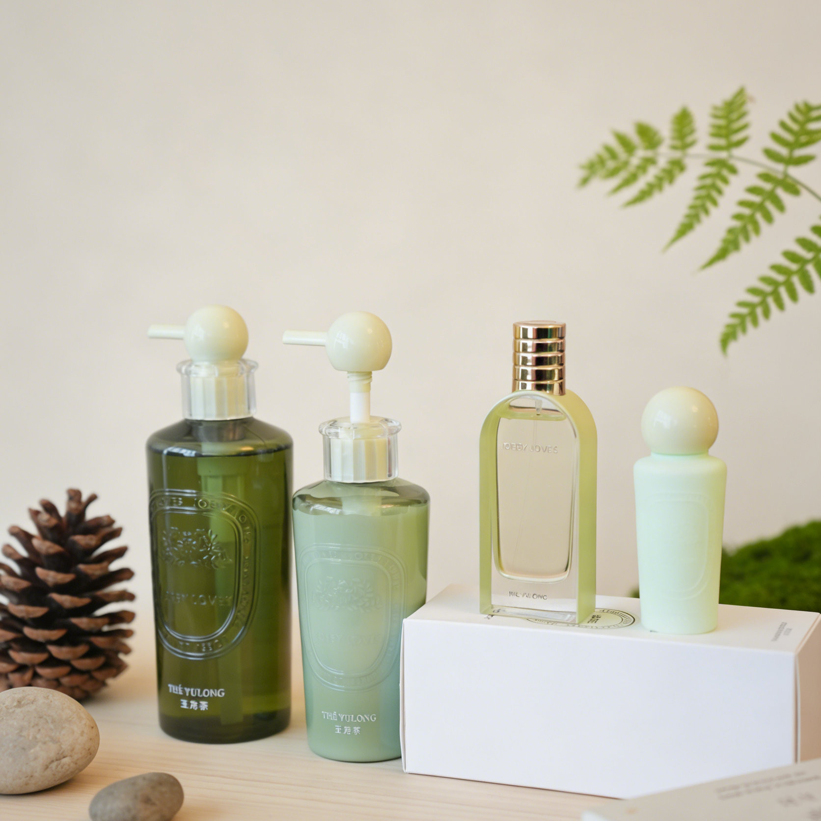 【JOEEY LOVES/乔怡爱】玉龙茶组合套装沐浴露身体乳香水护手霜