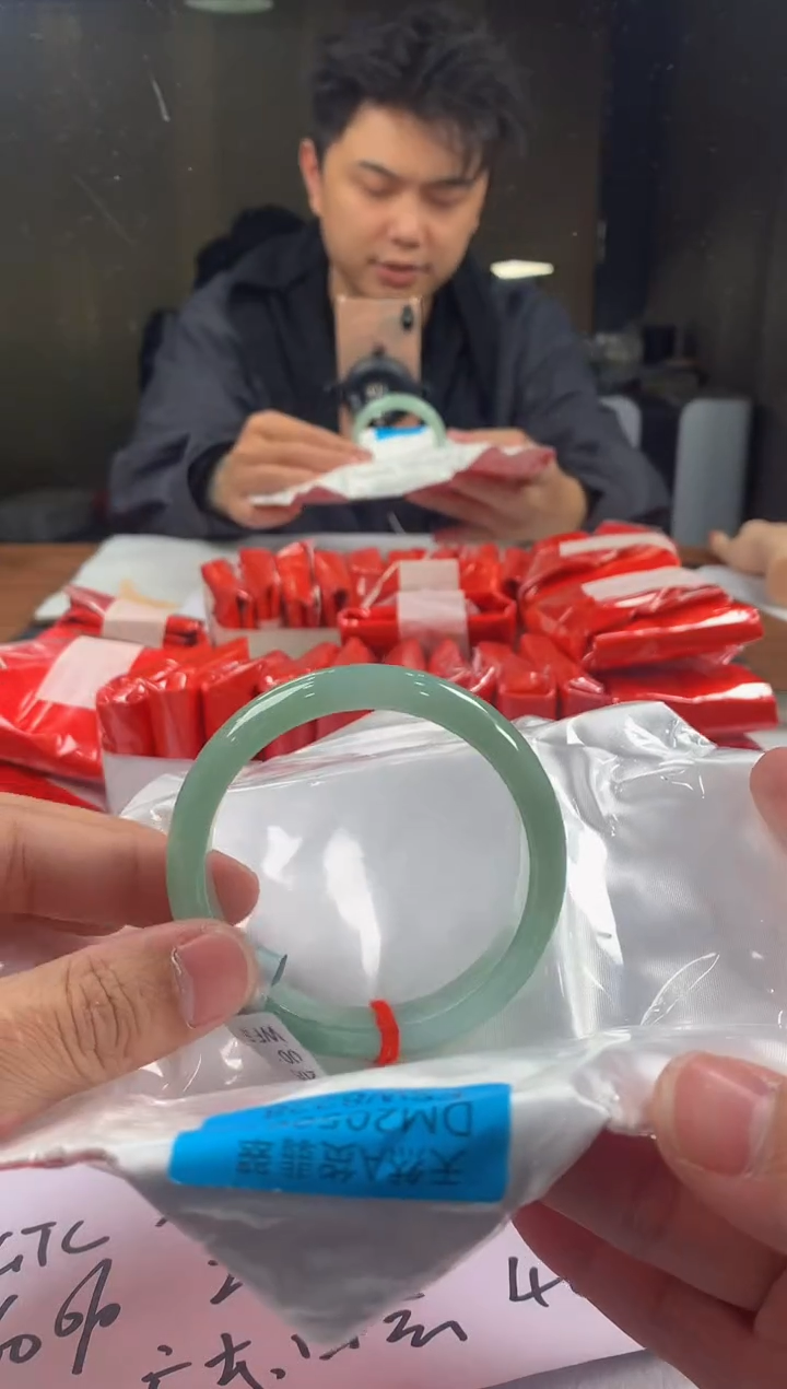 未镶嵌定制翡翠5087毛货不退不换58-59