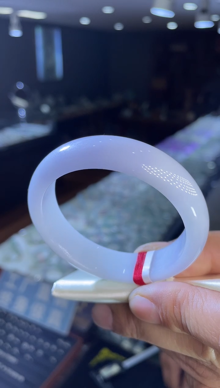 未镶嵌手镯翡翠正圈52-53