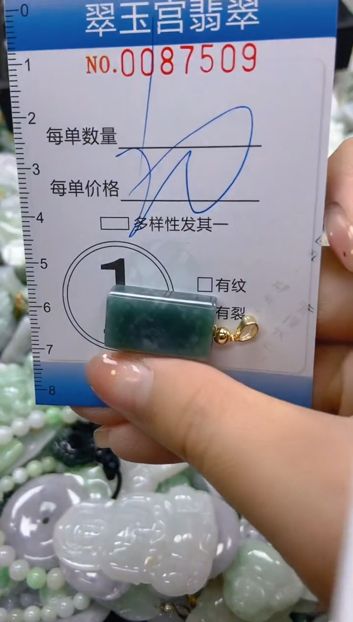 【闪购商品】翡翠颈饰未镶嵌闪购0087509