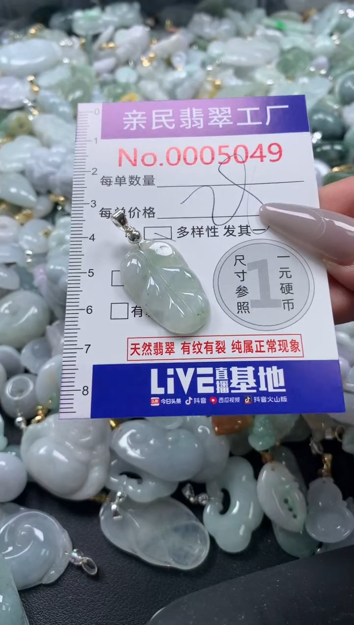 颈饰未镶嵌翡翠5049