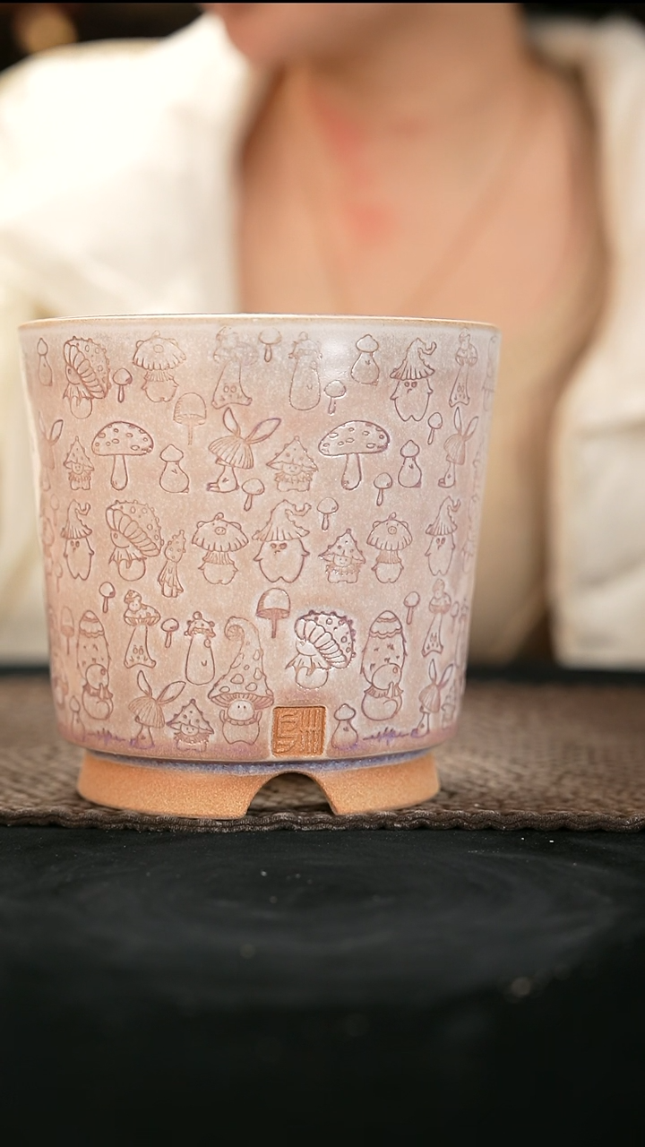 12-24-099花盆口径12.5瑕