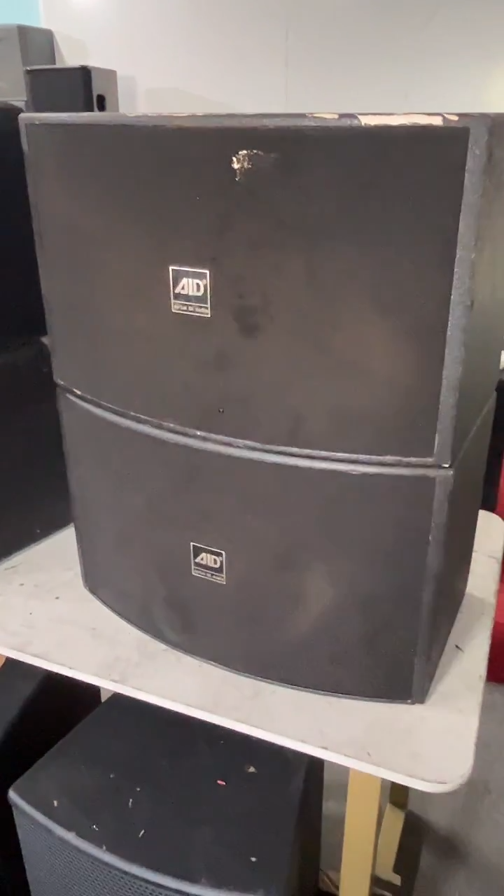 不包邮 10寸4高音卡包音响  KTV音箱一对   运费到付