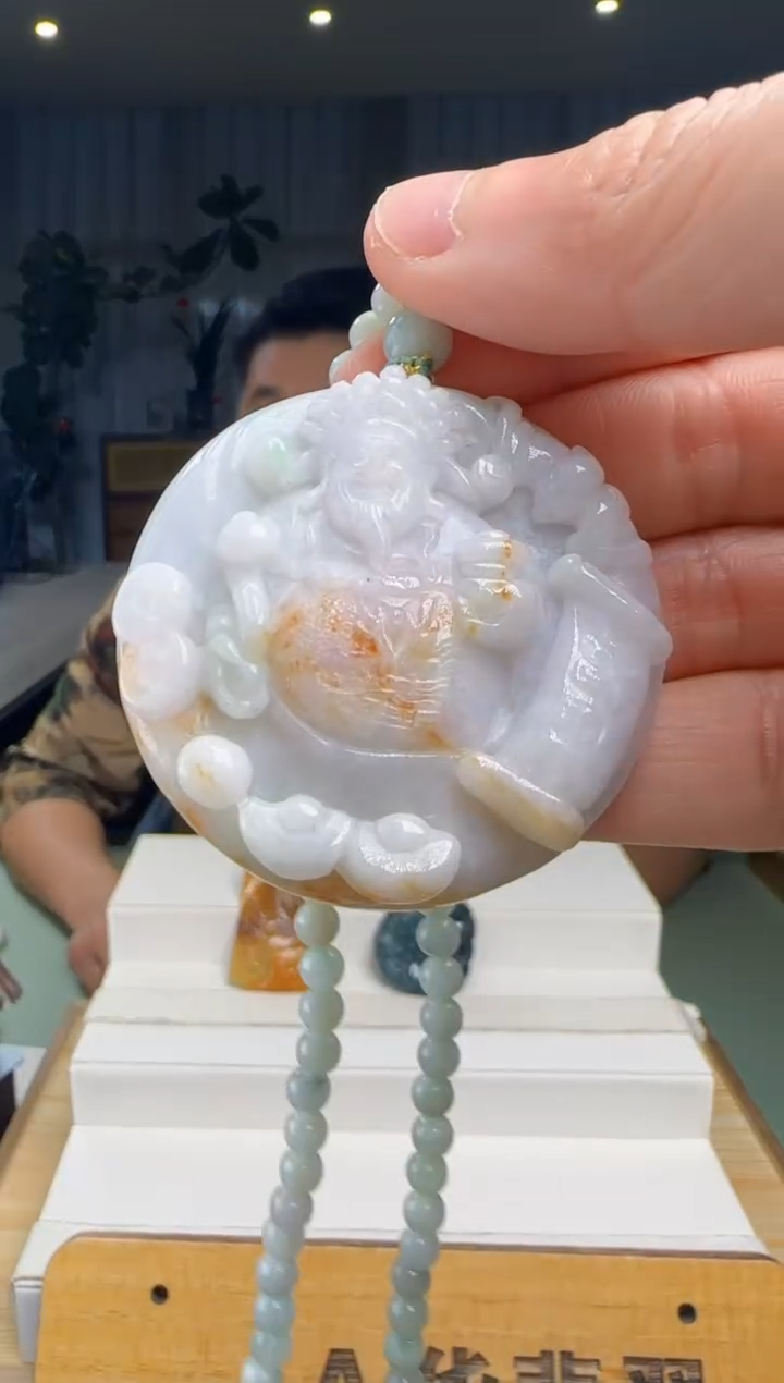 【闪购商品】翡翠吊坠(赠链)未镶嵌DY@@60B7J14530A