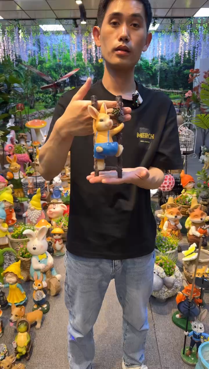 无花朵花园庭院摆件&00&