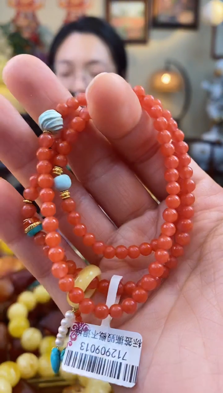 【闪购商品】南红玛瑙手串未镶嵌手串多圈