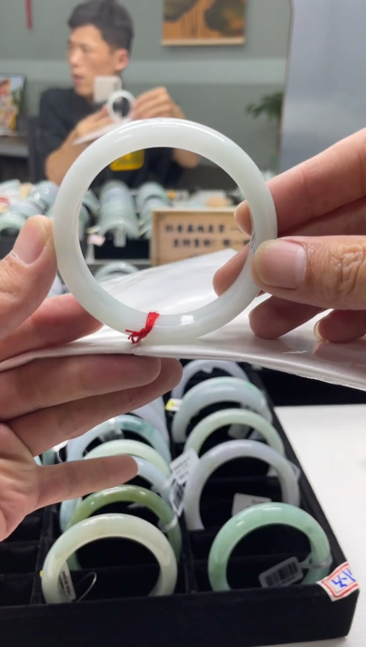 翡翠手镯未镶嵌翡翠手镯55-56