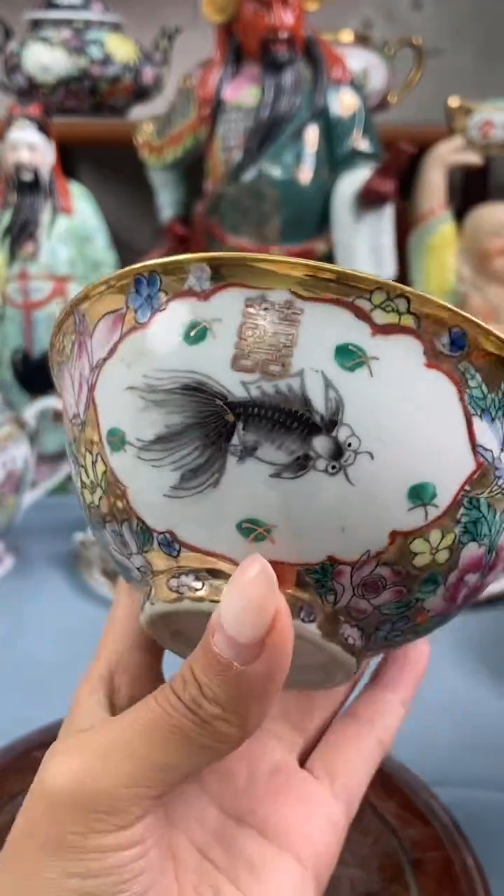 瓷片微瑕慎拍景德镇窑老厂瓷器单件