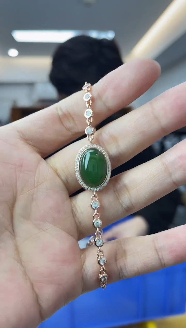 【闪购商品】和田玉·银S925镶嵌多样性一件发货