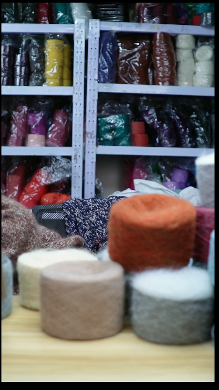 羊绒欢姐编织E356