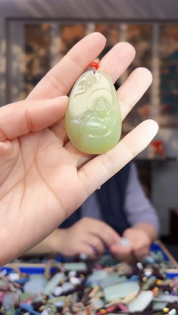 【闪购商品】和田玉挂件未镶嵌拍一发一