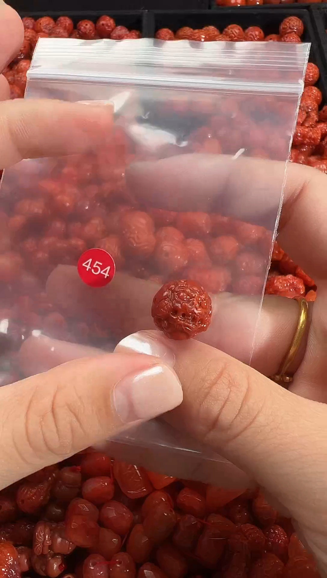 颈饰未镶嵌南红玛瑙1