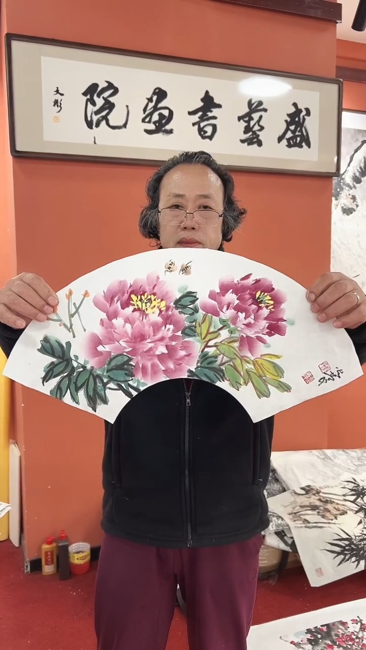 国画李火庆/国画/花鸟