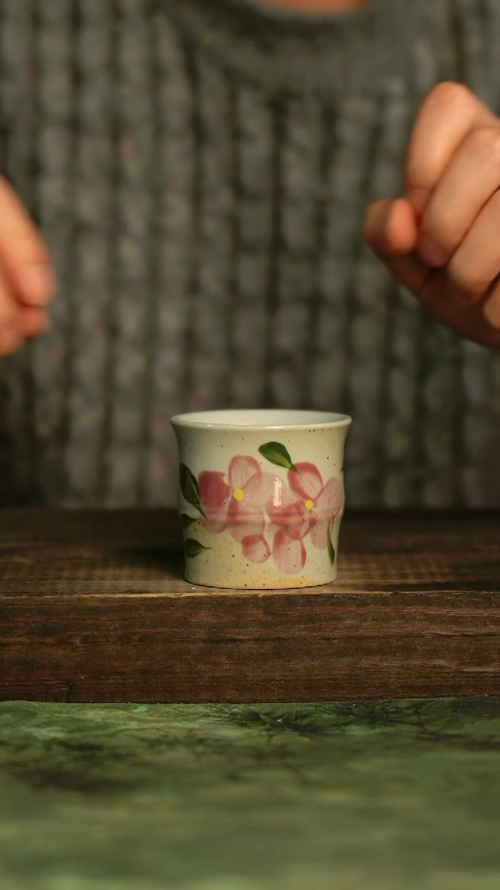 釉下彩手工手绘瓷器青诗集手工手绘瓷器