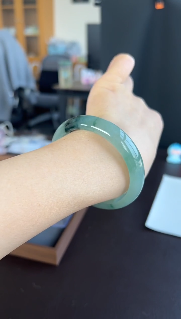 未镶嵌手镯翡翠30号57.6*13.1*6.9