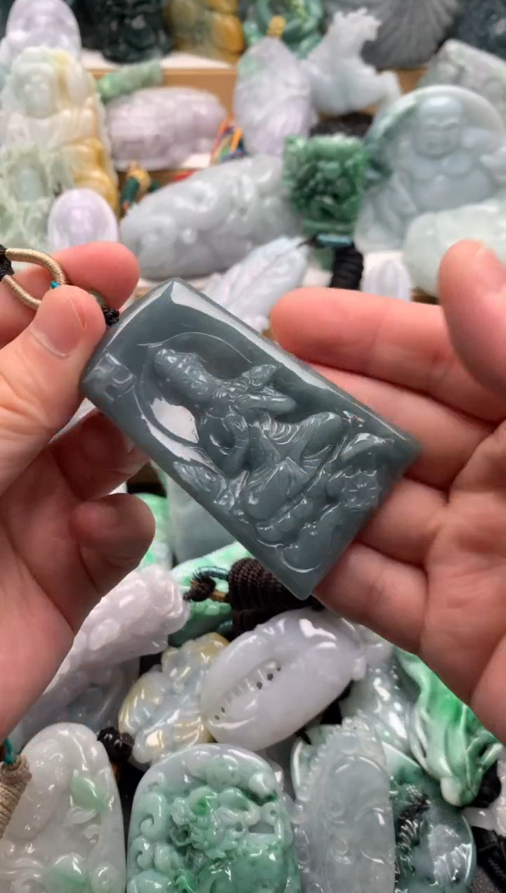 吊坠(不含链)未镶嵌翡翠1