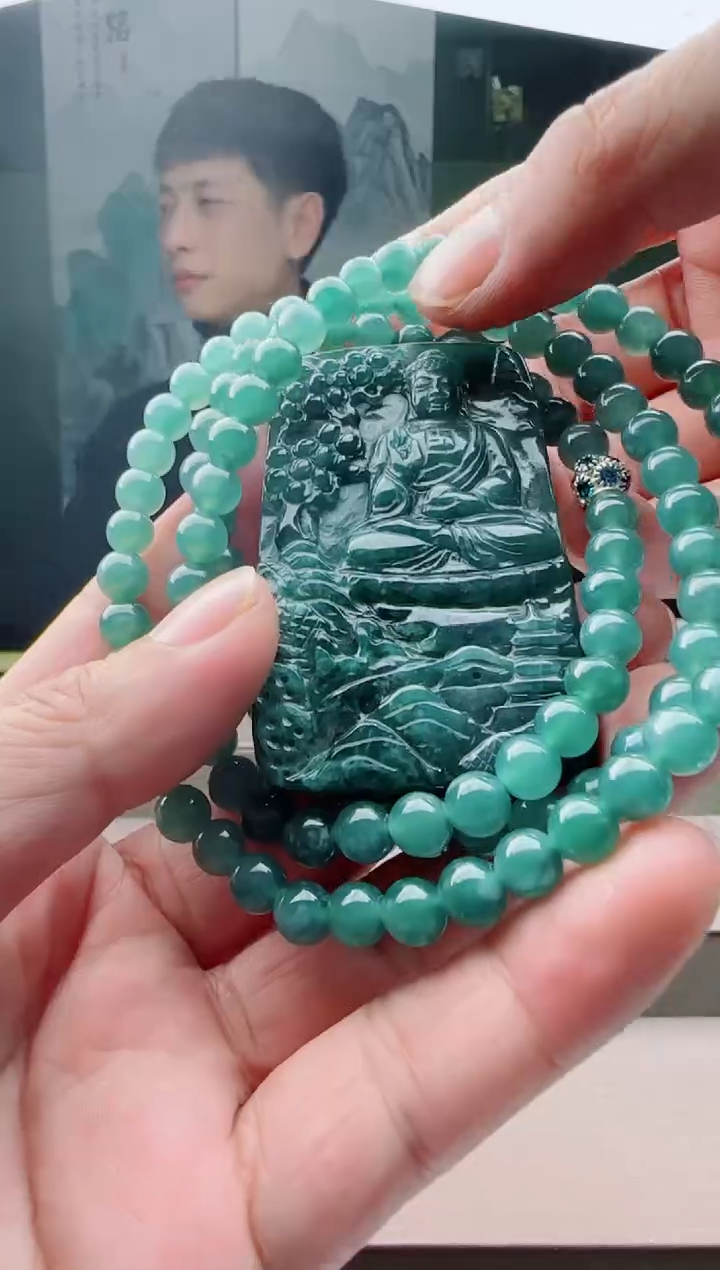 【闪购商品】翡翠颈饰未镶嵌1111111111