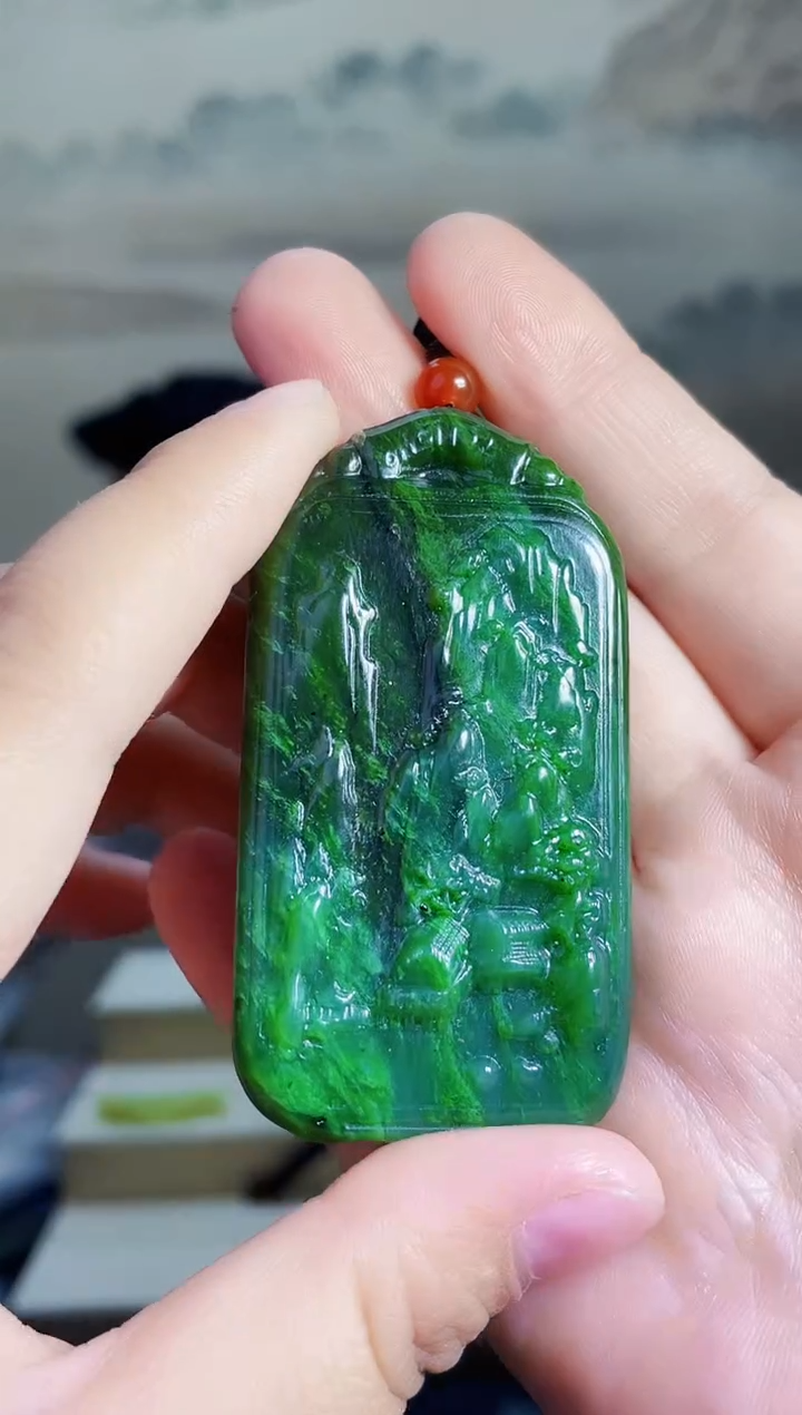 颈饰未镶嵌和田玉1