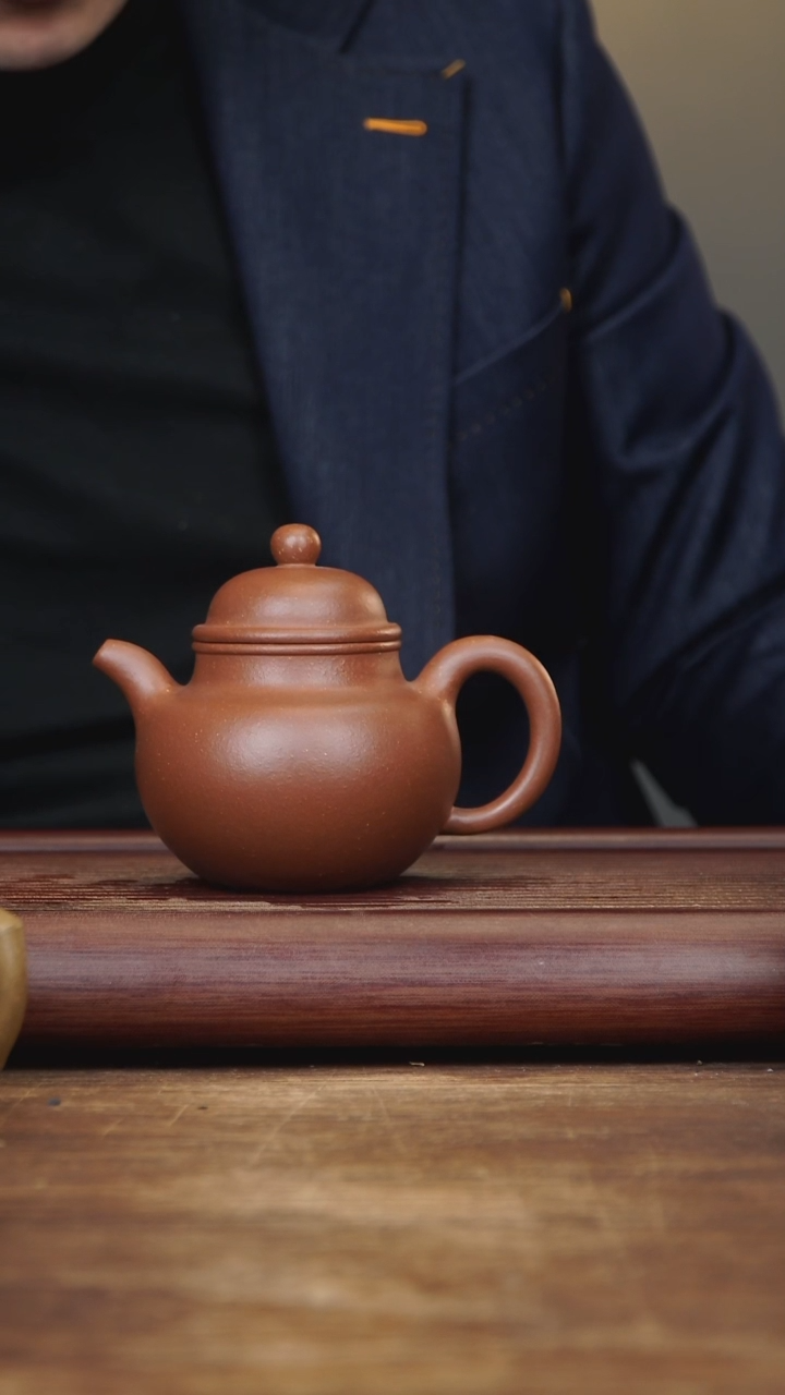 【闪购商品】紫砂茶壶250ml 微瑕JMZ掇球 降坡泥