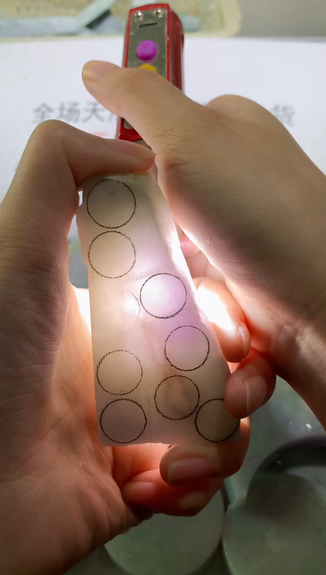 裸石翡翠天然缅甸翡翠A105