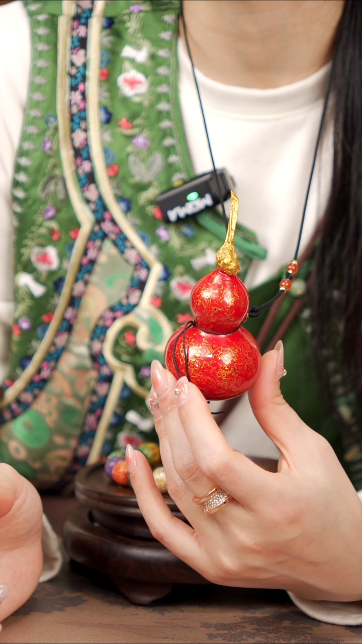 【闪购商品】20易林大漆脖挂小葫芦----138