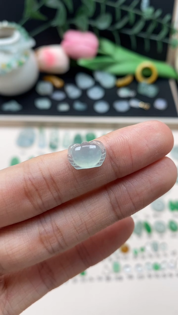 【闪购商品】翡翠颈饰未镶嵌翡翠冰晴裸石