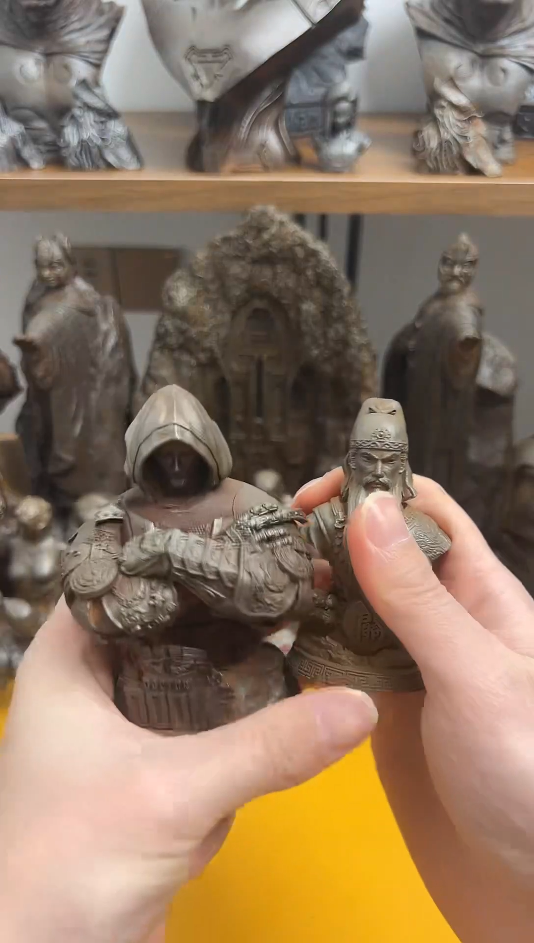 金属铁艺摆件--毁灭加关羽