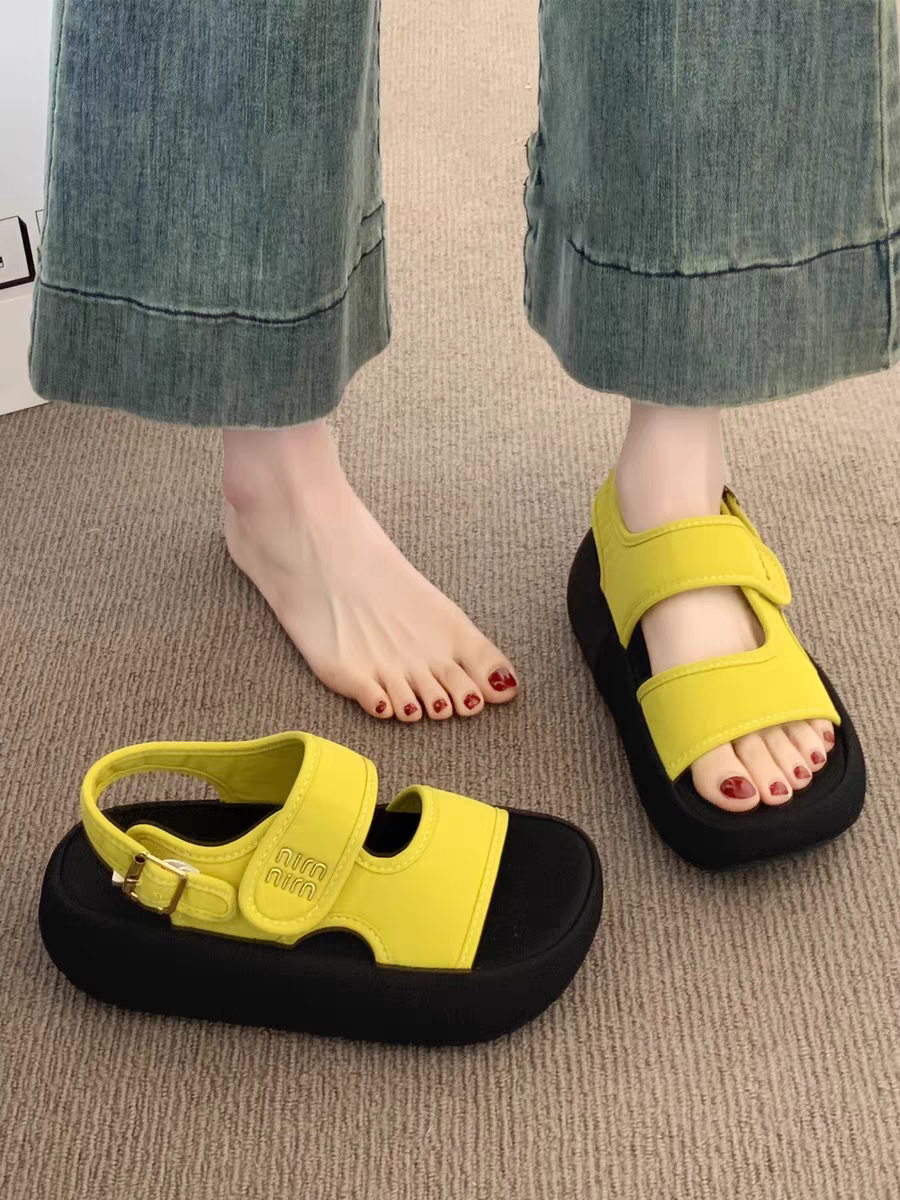 2919新款魔术贴运动休闲踩屎感软底罗马鞋（新疆西藏不包邮）